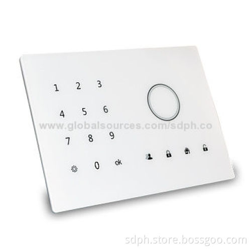 Smart Touch Alarm System with iOS and Google's Android APP Control, 315/433MHz Wireless Frequency